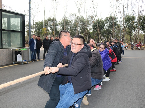 舉辦迎新年職工趣味運動會，共度歡樂時光